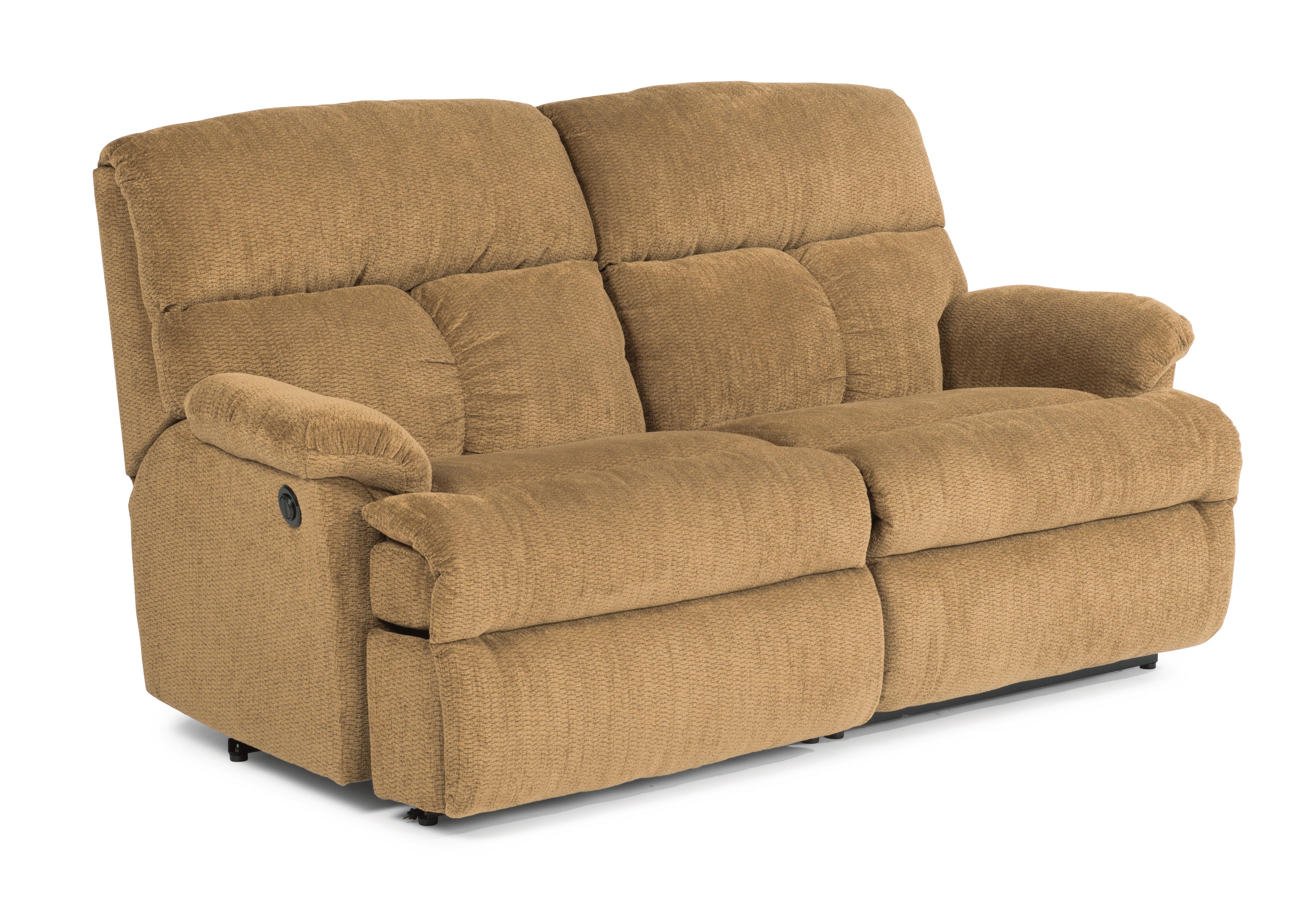 Flexsteel Triton Casual Power Reclining Studio Sofa Belfort Furniture Reclining Sofas